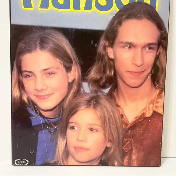 Hanson Band Wall Plaque Sign Decor Boy Band - Picture 9 of 15